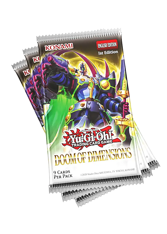 Doom of Dimensions Booster Box Selada Inglês